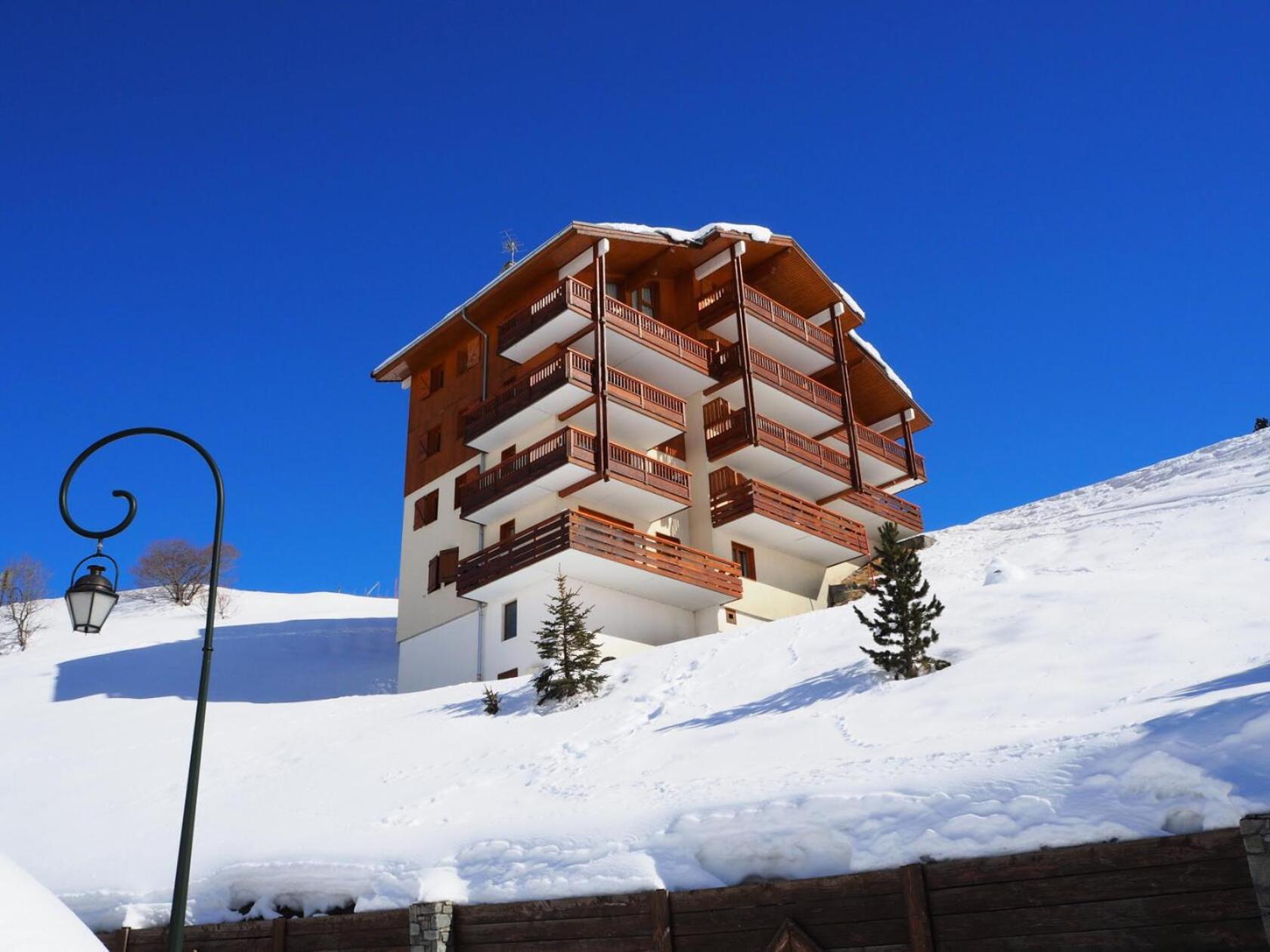 Residence Tetras Lyre - Appartement Duplex - Depart Et Retour Skis Aux Pieds - Balcon Mae-0204 Saint-Martin-de-Belleville Exteriör bild